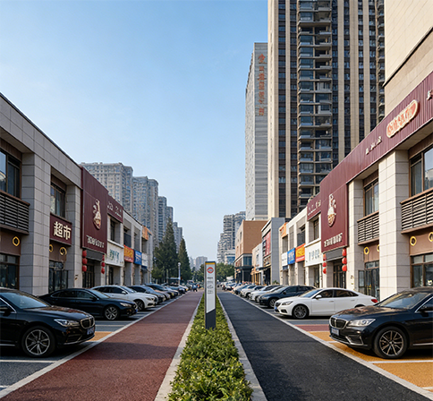 日照天悦府停车场